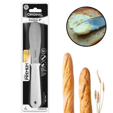Imagem de Espátula Inox De Pão Com Serra Corta E Passa Manteiga - Original Line