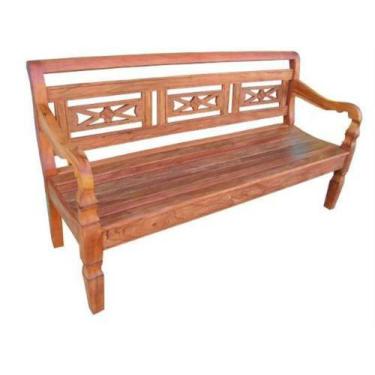 Imagem de Banco Rústico Attrazione em Madeira de Demolição - Cód 1460 - Barrocar