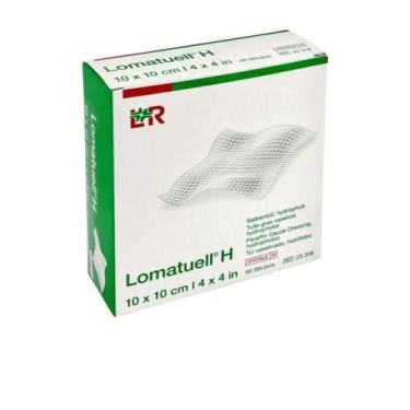 Imagem de Curativo Lomatuell Gaze Rayon Não Aderente Parafinada 1 Unidade 10cm x