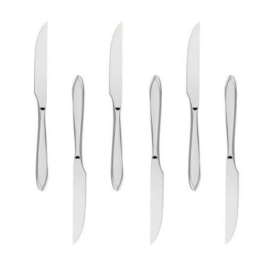 Imagem de Kit Facas para Churrasco Laguna 6 Peças Inox Tramontina
