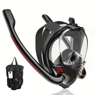 Imagem de Mascara Subaquática de de Mergulho Gold Sports Full Face Maui Double S