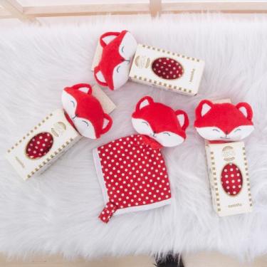 Imagem de Paninho Naninha Bichinho Porta Chupeta Bebe Pelúcia - Lalu Enxovais, R