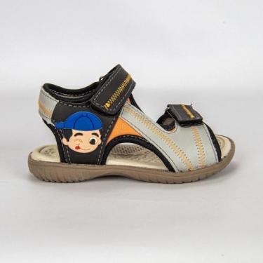 Imagem de Sandalia Papete infantil barato menino masculino linha premium 20 ao 2