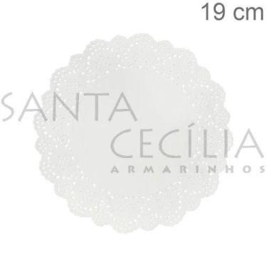Imagem de Doilies Toalha Rendada de Papel Branca  Prática e muito elegante Podes
