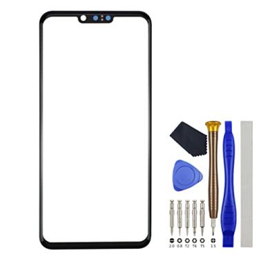 Imagem de Substituição de vidro de tela externa de 6,1 polegadas para LG G8 ThinQ LMG820QM7 LM-G820UMB LMG820UM0 LMG820UM1 LMG820UM2 LM-G820N LM-G820 Preto