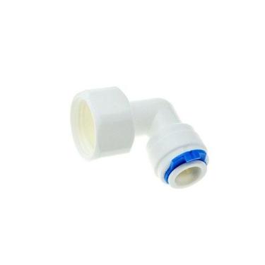 Imagem de Conector Cotovelo Engate 3/8 Com Rosca Interna 1/2 Fêmea - Magazine Ga