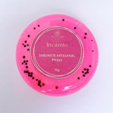 Imagem de Sabonete Artesanal Frutal Redondo 75g (Pitaya)