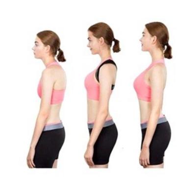 Imagem de Corretor Postural Colete Ortopédico Cinta Coluna Dor Unissex - sem mar