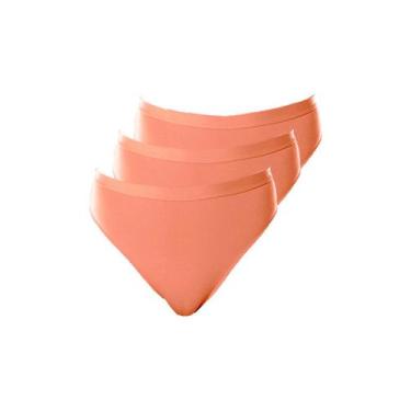 Imagem de Kit com 3 Calcinhas Demillus 26826, Bege, EG