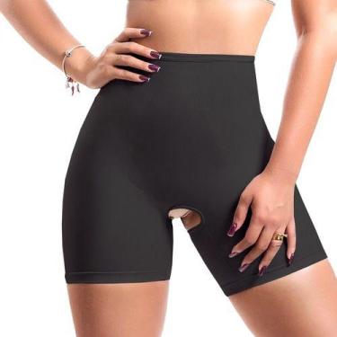 Imagem de Kit 2 Bermudas Cinta Redutora Cintura Alta Reduz Medidas - Da Linda Li