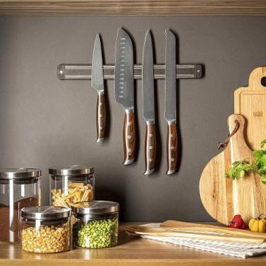 Imagem de Barra Magnética para Facas Culinárias e Ferramentas - jcutilidades