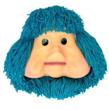 Imagem de Máscara Fofão E.V.A,Azul,Trenzinho da Alegria,Fantasias,Até 6-7 anos,P