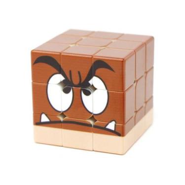 Imagem de Cubo Mágico Personalizado 3x3x3 Profissional - Vinci Cube Goomba Mario