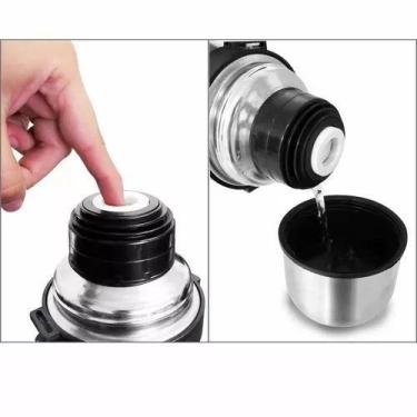Imagem de Garrafa de Inox Térmica Café Chá Chimarrão Camping 350ml - Fratelli