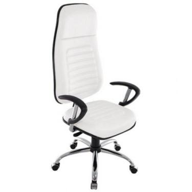 Imagem de Cadeira Presidente com Espaldar Alto Linha Blenda Branco - Design Offi