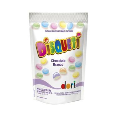 Imagem de Disqueti chocolate branco 100g Dori
