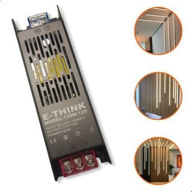 Imagem de Fonte Chaveada Driver P/ Fitas De Led 12v - 120w Ip20 10a - VLED