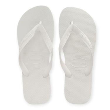 Imagem de Chinelo havaianas top original preto e branco, Branco, 35/36