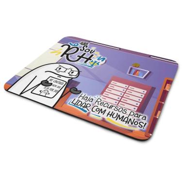 Imagem de Mouse Pad Flork Profissões - Sou Recursos Humanos