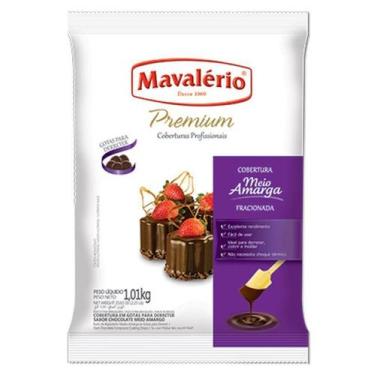 Imagem de Cobertura Gotas Premium Meio Amargo 1,01kg Mavalério