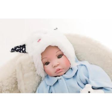 Imagem de Bebê Reborn Hora do Banho Loira Azul - MEU XODÓ