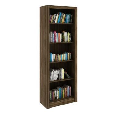 Imagem de Estante Livreiro Multiuso 4 Prateleiras ME4104 Nogal - Tecno Mobili, N