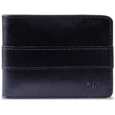 Imagem de Carteira Couro Masculina Artlux 330, Preto