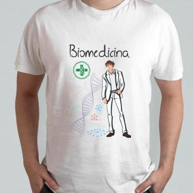 Imagem de Camisa Profissão Biomedicina - Porto Blue, Branco, P