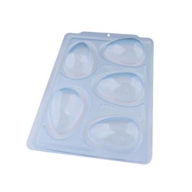 Imagem de Forma com Silicone 3 partes Ovo Liso 100g 3615/SP48 BWB un
