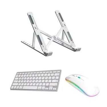 Imagem de BDNET, Teclado Bluetooth + Mouse + Suporte Para Macbook Air 13 M1