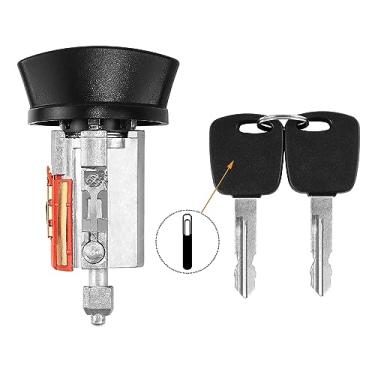 Imagem de MOTORSTAR Cilindro de bloqueio do interruptor de ignição lc6177 com 2 chaves de chip transponder para ford f150 f250 f350 1999-2003, explorer 98-2000, ranger 99-2000, expedição 97-02, excurs