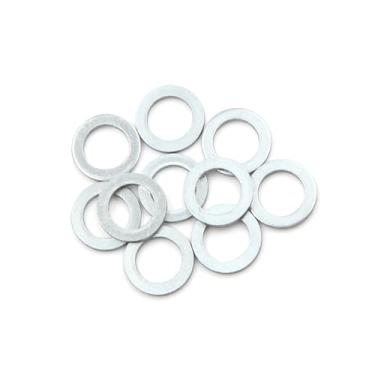 Imagem de Partuto 10 peças de arruelas de britagem de óleo de motor universais juntas de plugue de drenagem 12 mm ID. 19,7 mm OD. para substituição de carro