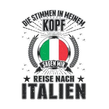Imagem de Italien Tagesplaner: Italien Urlaub Bibione Reise Lignano/Die Stimmen in meinem Kopf Sagen mir Reise nach Italien/Kalender 2022 / Wochenplaner ... / 6x9 Zoll / 100 ausfüllbare Seiten