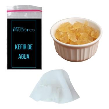 Imagem de Kefir de Água Vivo + Manual Completo e Tampa Voal Inclusa