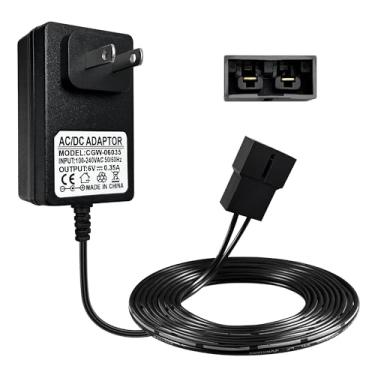 Imagem de Carregador de bateria Fisher-Price Power Wheels 6V para brinquedos de passeio, carregador de substituição e adaptador de bateria de 6 volts, compatível com rodas elétricas, rodas elétricas infantis,