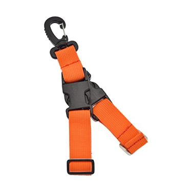 Imagem de Vaveren Alça de barbatanas de mergulho, nadadeiras de mergulho, fivelas, acessórios, alça para guardar snorkel, fivelas de suspensão, equipamento para homens, laranja