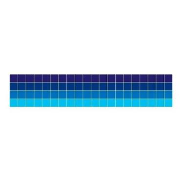 Imagem de Kit 15 Faixa Piscina Brilho Proteção Borda 100cm X 10cm - Resitank
