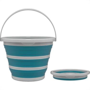 Imagem de Balde Retratil Flash Limp Verde 10L - Ret3505