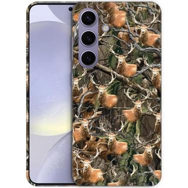 Imagem de GlamCase - Capa Camuflague DeerPrinted PC para S24 5G Branca