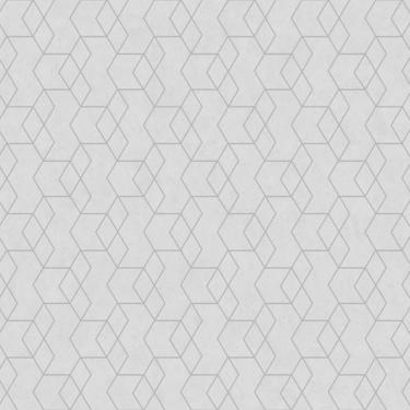 Imagem de Papel De Parede Essencial Geométrico Cinza E Prata Ess1035