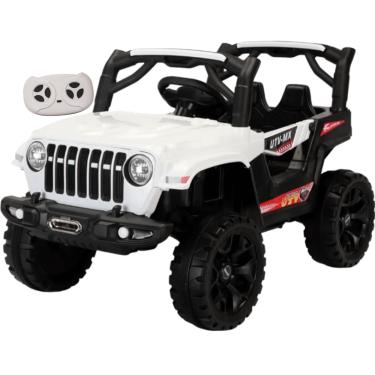 Imagem de Carro Eletrico Bang Toys Jeep Rubicon UTV MX 12V CR Branco