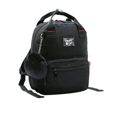 Imagem de Mochila Infantil Escolar Brilho Pompom Leve Chenson