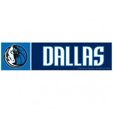 Imagem de WinCraft Tira de para-choque NBA Dallas Mavericks WCR13308613, 7,62 cm x 30,48 cm