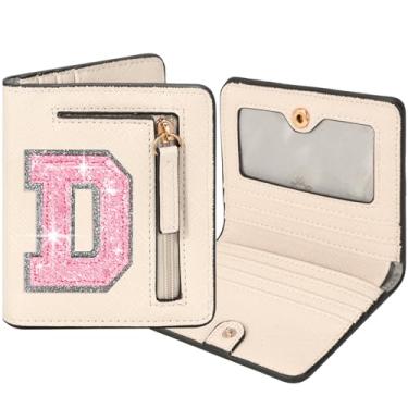 Imagem de OYLOLA Presentes de Natal para meninas adolescentes carteira RFID mulheres presente de aniversário para meninas 4 5 6 7 8 9 10 11 12 13 anos de idade meninas moda moda meninas presentes, Bege, D