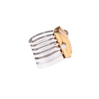 Imagem de Partes de clarinete B Bemol Clarinete Preto Tubo Bocal Palheta Clipe Braçadeira Instrumento Acessórios Clipe Universal Palheta Clipe