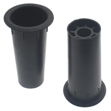 Imagem de SYCZIOHU 8 peças de tubos de porta de gabinete de alto-falante 50 x 115 mm tubo de porta de alto-falante subwoofer caixa de graves ventilação Woofer para gabinete alto-falante portátil alto-falante