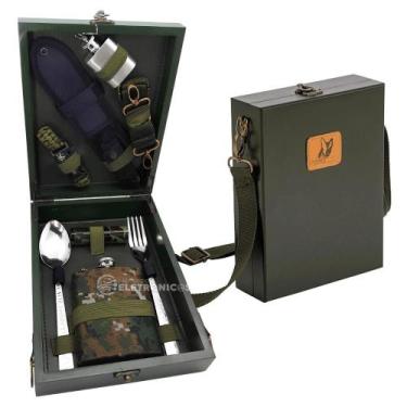 Imagem de Kit para Aventura ao Ar Livre Equipamentos de Alta Qualidade em Maleta