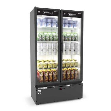 Imagem de Auto Serviço Vanguard Resfriados 2 Portas Preto/Branco ASVR2P 220V - Refrimate