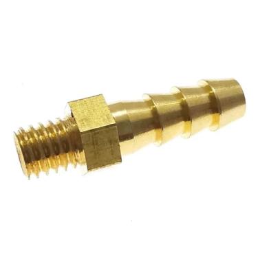 Imagem de 5 peças M4 M5 M6 M8 Rosca Métrica Macho Para Mangueira Barb OD 3mm 4mm 5mm 6mm Mini Latão Tubo Encaixe Conector Adaptador, M8x1 a 4mm