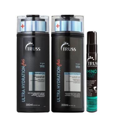 Imagem de Truss Ultra Hydration Plus+ Kit Shampoo Condicionador e Amino 30ml